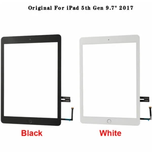 Digitalizador de pantalla táctil con pantalla LCD de fabricante de equipos originales para iPad 5ta generación 9,7" 2017 A1822 A1823 - Imagen 1 de 22