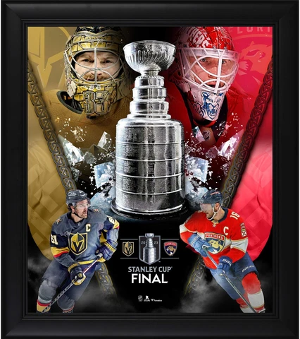 Vegas Golden Knights vs. Florida Panthers Framed 15" x 17" 2023 Cover