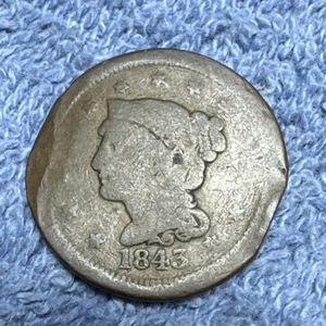 Centavo grande 1843 bueno - Imagen 1 de 2