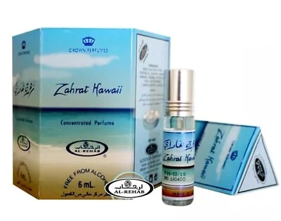 Zahrat Hawaii Al-Rehab Parfümöl Roll On 6X 6ml