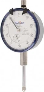 Teclock AI-921 Dial Indicator, 0-1" Range, 0-100 Reading, 2" Dial, 0.1" per Rev - Picture 1 of 2
