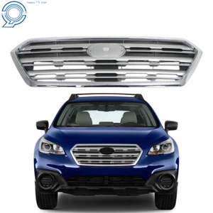 Fit For Subaru Outback 2015 2016 2017 New Front Bumper Grille Chrome Plastic - Picture 1 of 20