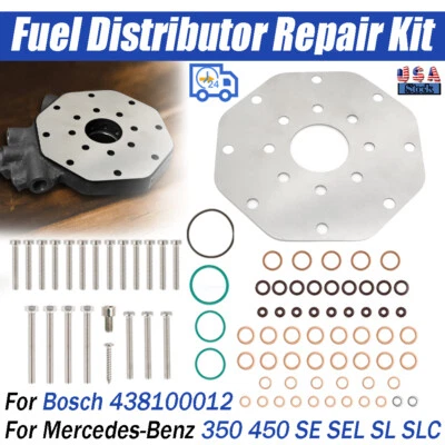 Fuel Distributor Repair Kit For Mercedes 350 450 SE SEL SL SLC 8-cyl 0438100012 Foto 1 de 4