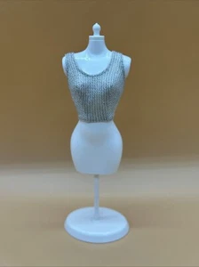 Barbie And The Rockers Doll Shirt Vintage 1985 #1140 HTF Silver Tank Top - Picture 1 of 11