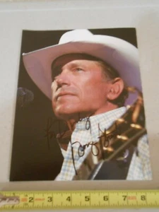 RARE GEORGE STRAIT HAND SIGNED AUTOGRAPHED INSCRIBED TO DINKY 8 x 10 PICTURE HTF - Picture 1 of 6