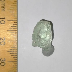 Aquamarine rough eye clean crystal untreated raw gemstone Watch Video 8.22ct - Picture 1 of 7