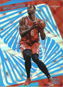 2015-16 Panini Revolution Futura Rockets Basketball Card #15 Terrence Jones /25