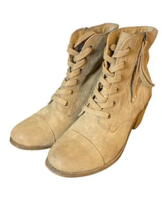 Женские замшевые сапоги Roxy Dallas Chunky Block желтовато-коричневые размер 9,5 на молнии обнаженные - Изображение 1 из 4