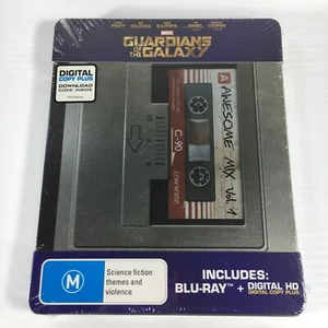 Guardians of the Galaxy Steelbook Blu-ray Regions A B C Bluray Blu ray TRACKED - Picture 1 of 7