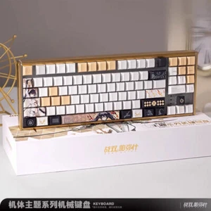 GRAY RAVEN:PUNISHING Lucia PBT RGB Hot-Swap offizielle mechanische Tastatur 89 Tasten - Bild 1 von 21