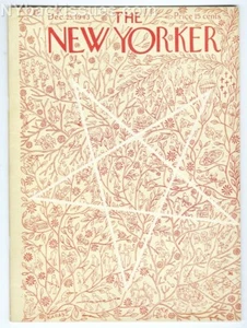 New Yorker magazine December 25 1943 S.J. Perelman Frank Sullivan Mary Mian VF - Imagen 1 de 4