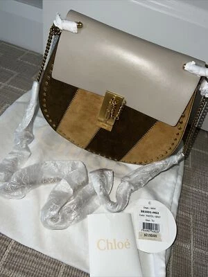 Bolso Chloe Drew Auténtico Cuero Gamuza Nuevo Edición Especial Foto 1 de 4