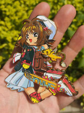 Anime Cardcaptor Sakura Large Metal Brooch Pin Ornaments Collectibles Gift Stock