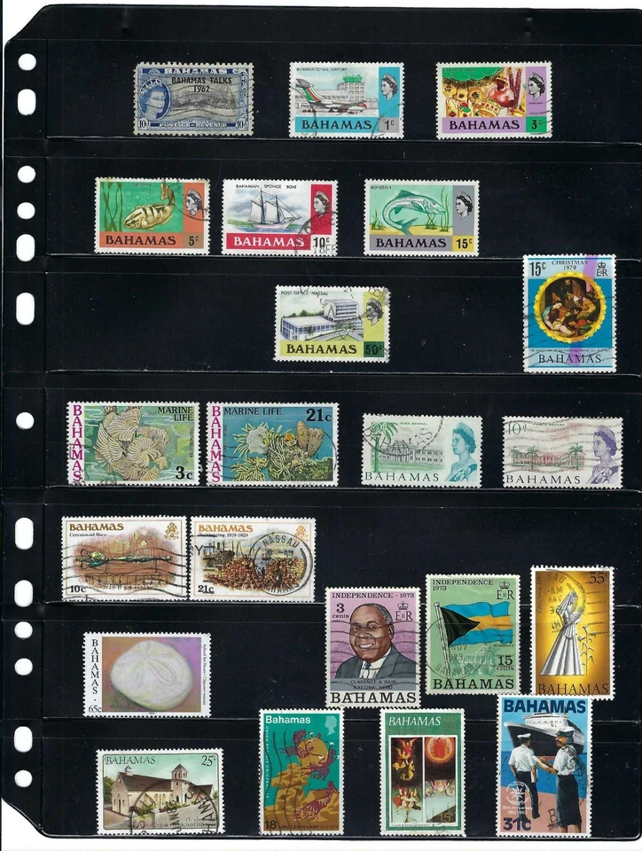 BAHAMAS.-  STAMPS  22    Cancel.60-70s - Image 1 of 1
