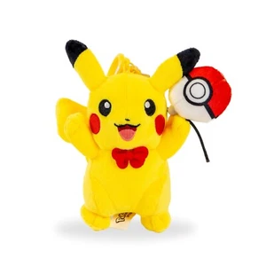 Pikachu Pokéball 5" Plush Toy Plushie Cute Soft Decorative Anime - Picture 1 of 6