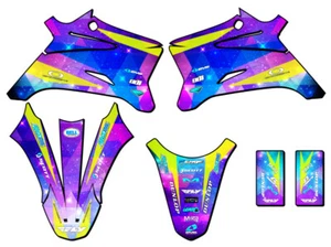 2008-2022 TTR 110 SPACE KADET Galaxy Senge Graphics Kit Compatible with Yamaha - Picture 1 of 10