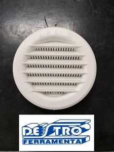 GRIGLIE PORTINE AERAZIONE PLASTICA MM.80 PZ.2 - Foto 1 di 2