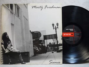 Marty Friedman Scenes Edit Cover 1993 Korea LP NM Megadeth Kitaro - Picture 1 of 4