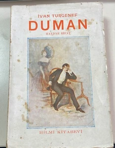 Antiquarisch Türkisches Buch Ivan Turgenef 1938 Rauch Дым - Bild 1 von 3