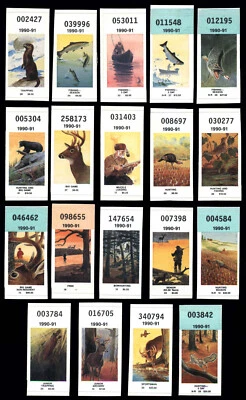 Conjunto de caça e pesca Nova York 1990 - Imagem 1 de 4