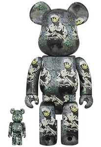 Riot Cop 400 % & 100 % Bearbrick 2er-Pack Medicom - Bild 1 von 2