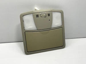 2013 2015 NISSAN ROGUE OVERHEAD CONSOLE DOME MAP LIGHT FACTORY BEIGE OEM - Picture 1 of 3