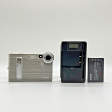 Casio compact digital camera exilim card EX-S3 silver used work japan import