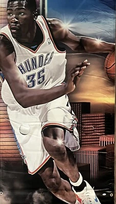 Kevin Durant Signed Autographed 2010 All-Star Banner Oklahoma City Thunder JSA - Image 1 of 4