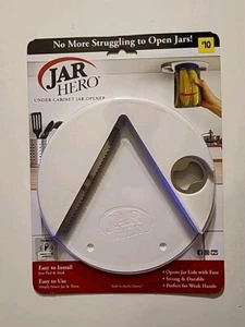 Jar Hero Under Cabinet Jar Lid & Bottle Opener Opens Any Size Jar Effortlessly! - Picture 1 of 5