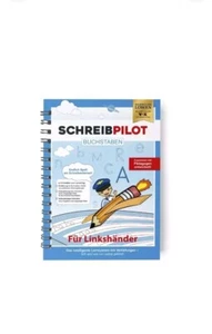 Schreibpilot Heft Buchstaben für Linkshänder mit Bleistift und Radiergummi - Bild 1 von 3