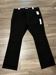 Levi Strauss Signature Mid-Rise Bootcut Black Jeans Women's Size 24L / 37x34 - Picture 1 of 7