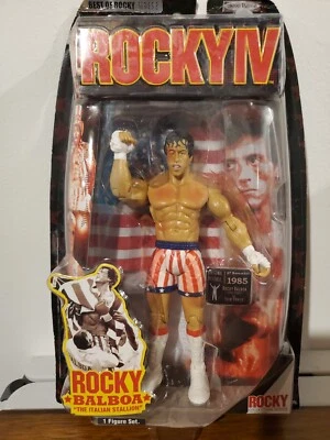 Jakks Pacific Rocky IV Balboa Vs Ivan Drago Fight 2007 semental italiano sellado Foto 1 de 3