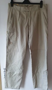 Womens Fjallraven Hiking Trousers Pants 50 Large - 34 x 32 - Picture 1 of 10