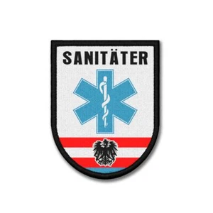 Parche paramédico policía Austria Sani médico servicio de emergencia 9x7cm #26181 - Imagen 1 de 1
