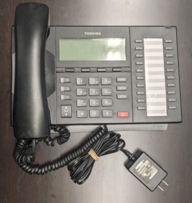 Toshiba Strata 20-Button Backlit Display Gigabit IP Phones|  IP5132-SD  - Image 1 of 4