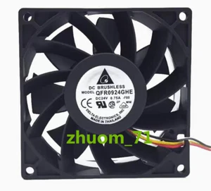 1PC Delta QFR0924GHE 9038 0.75A 24V High air volume inverter cooling fan - Picture 1 of 5