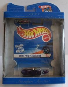 Hot Wheels 30 Years Limited Edition 1997 First Editions Scorchin' Scooter™ 🔥 - Picture 1 of 3