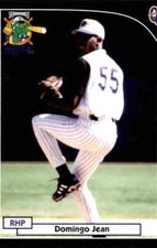 2000 Norwich Navigators Q-Cards/Blueline #9 Domingo Jean Coventry Connecticut CT