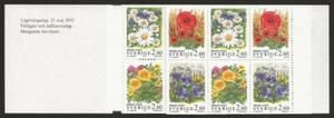 Sweden 1991 Discount stamps XV | Flowers Scott #2016a Booklet VF-NH - Picture 1 of 2