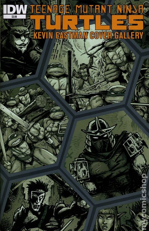 Teenage Mutant Ninja Turtles Kevin Eastman Cover Gallery #0 FN 2013 Stock Image - Image 1 of 1