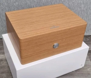 Omega Sea Master 300m Mens Wooden Watch Box with Outer Box - Picture 1 of 11
