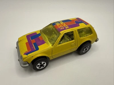 Vintage 1977 Hot Wheels PACKIN PACER Yellow AMC Blackwalls - Mattel Hong Kong - Image 1 of 4