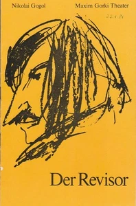 Programmheft Nikolai Gogol DER REVISOR Maxim Gorki Theater 1980 - Bild 1 von 1