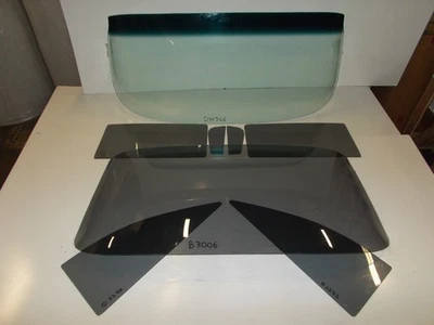 Buick Chevy Olds Pont 1959-60 techo rígido vidrio tinte pantalla parabrisas gris lateral trasero Foto 1 de 4