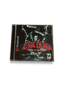 Evil Dead: Hail to the King Dreamcast DC CIB Tested Working Clean Disc