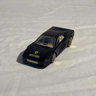 Ferrari Testarossa 1986 Hot Wheels | negro y tostado Foto 1 de 4