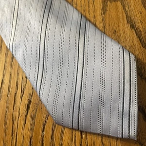 EUC Giorgio Armani RECENT Thick Silk Striped Tie Necktie Made In Italy - Picture 1 of 10