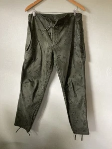 Vintage 80s Desert Night Camo Trousers Army Pants Men's Small Drawstring - Picture 1 of 4