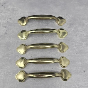 Amerock 5 goldene Griffe Schubladengriffe Kommode Schrank Schranktür 3" Mitte  - Bild 1 von 6