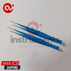 Isolierte Debakey Gefäß Daumen Pinzette 8 lang Gynäkologie chirurgisches Instrument A - Bild 1 von 3